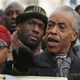 Lesley McSpadden, the mother of police shooting victim Michael Brown, and the Rev. Al Sharpton lead the Justice for All march through the nation’s capital Dec. 13, 2014, in Washington, D.C.
Chip Somodevilla/Getty Images